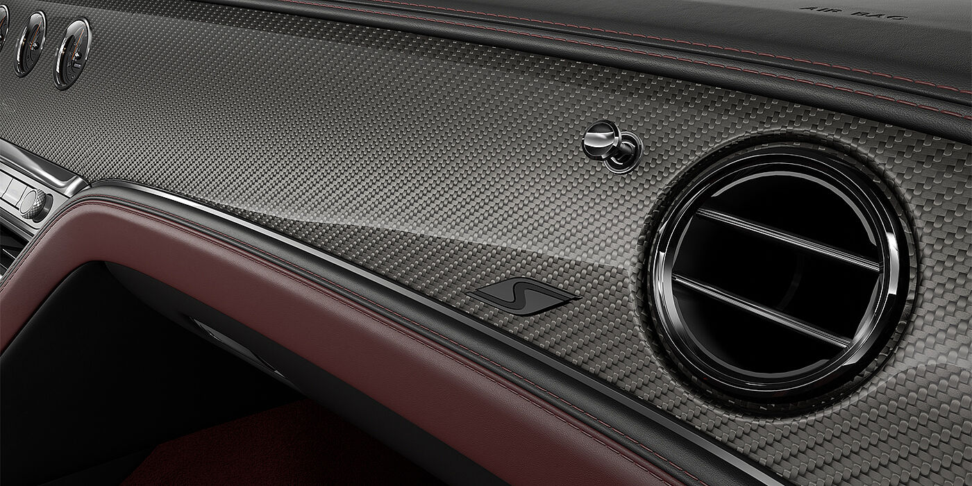 Thomas Exclusive Cars GmbH New Bentley Flying Spur S sedan High Gloss Carbon Fibre veneer