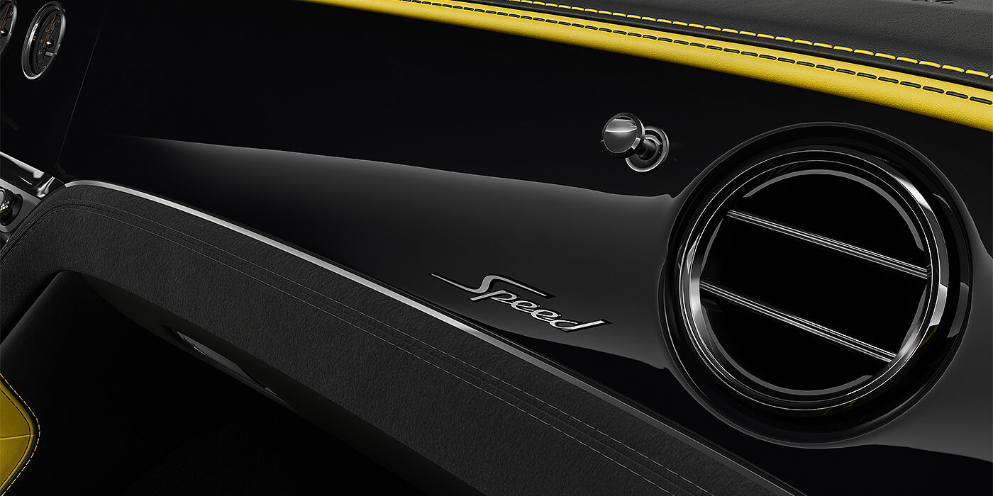 Thomas Exclusive Cars GmbH Bentley Continental GT Speed coupe veneer detail in Piano Black veneer