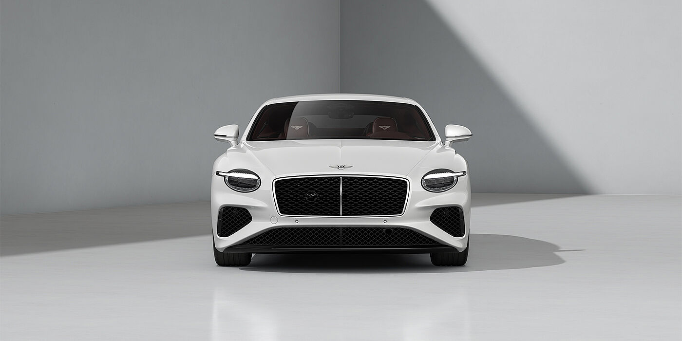 Thomas Exclusive Cars GmbH Bentley Continental GT coupe in Snow Quartz paint and 21" Ten Spoke wheels - full front