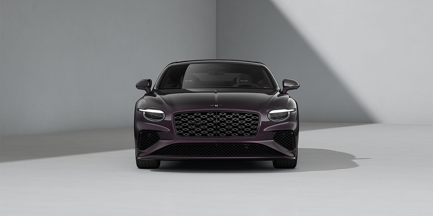 Thomas Exclusive Cars GmbH Bentley Continental GT Mulliner coupe in Damson paint and 22" Mulliner wheels - full front 3/4