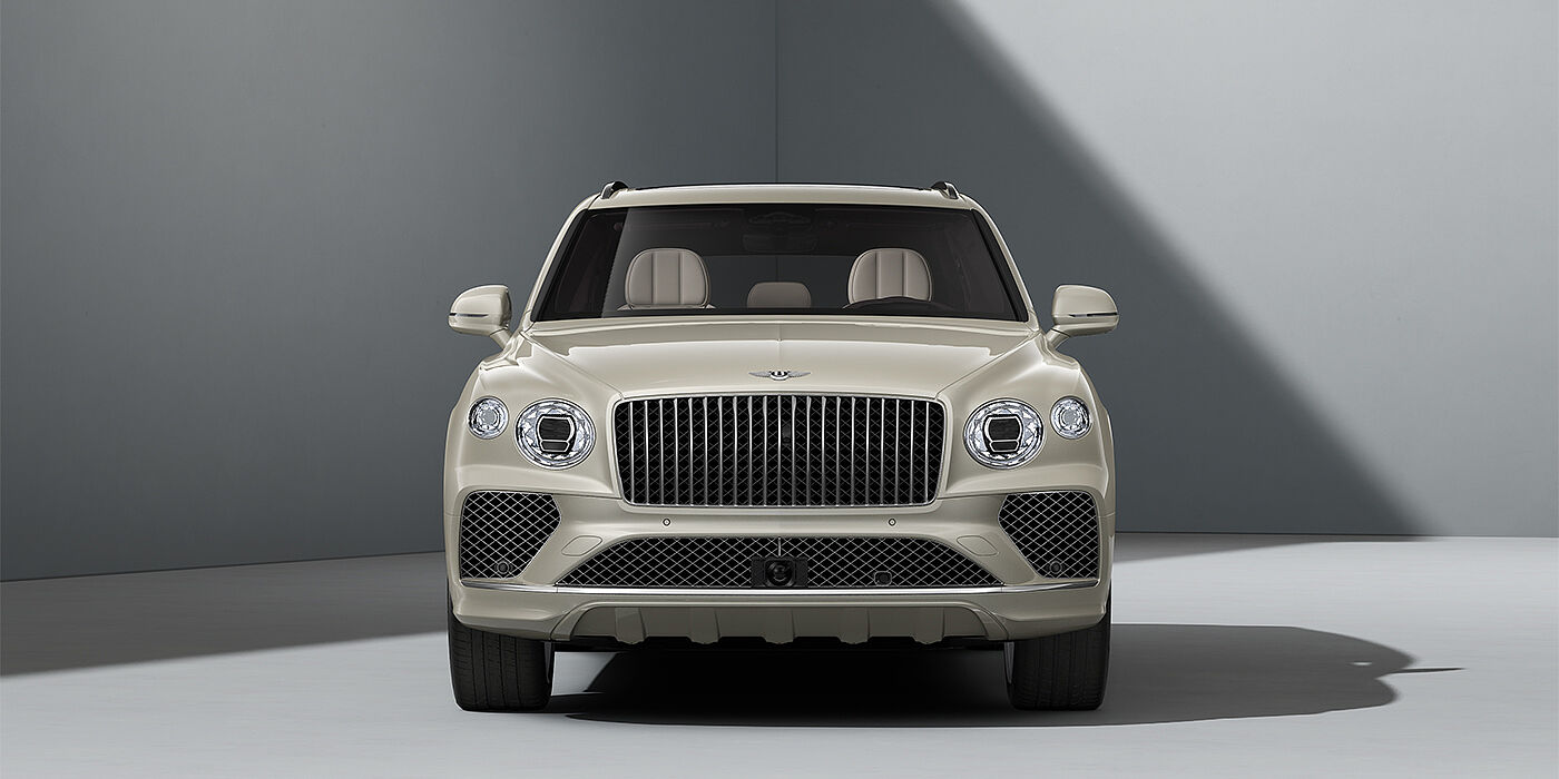 Thomas Exclusive Cars GmbH Bentley Bentayga Azure SUV in White Sand paint and 22" Ten Spoke Polished wheels - full front