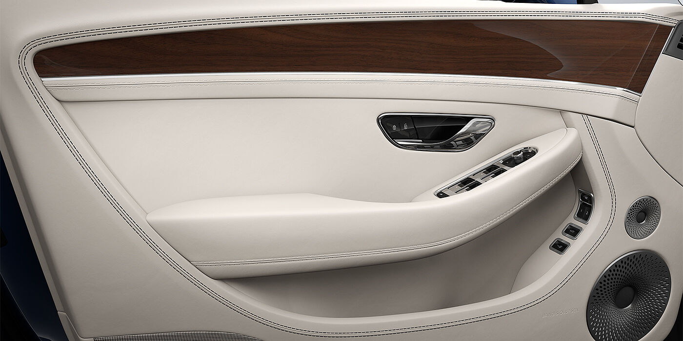 Thomas Exclusive Cars GmbH Bentley Continental GTC convertible in Linen and Imperial Blue hides