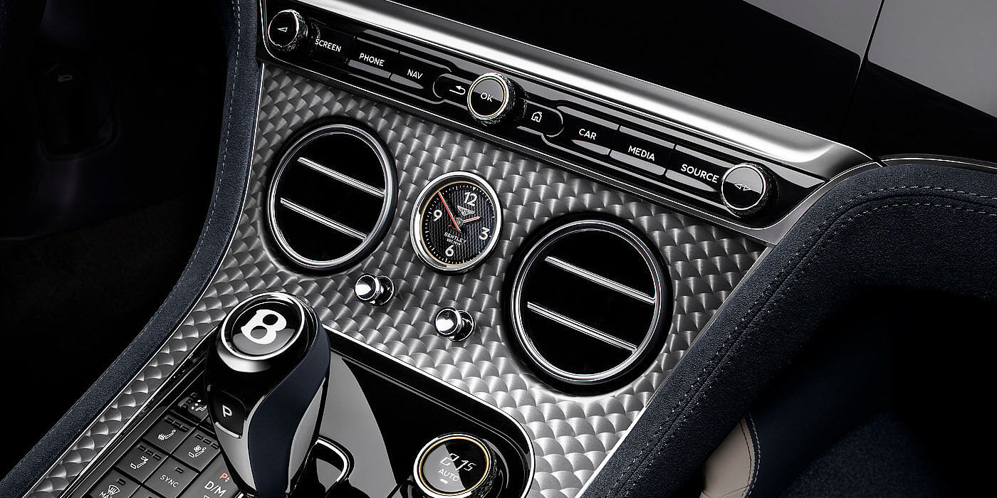 Thomas Exclusive Cars GmbH Bentley Continental GTC Speed convertible front interior engine spin veneer detail