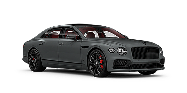 Thomas Exclusive Cars GmbH Bentley Flying Spur S front three quarter in Cambrian Grey paint