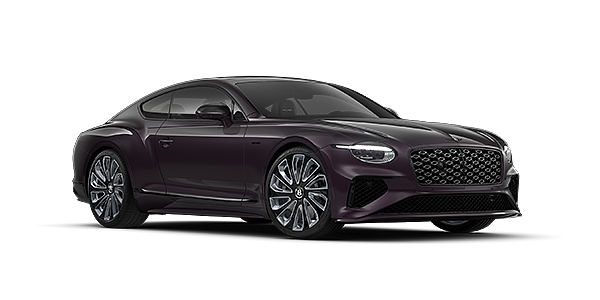 Thomas Exclusive Cars GmbH Bentley Continental GT Mulliner coupe in Damson paint and 22" Mulliner wheels - front 3/4