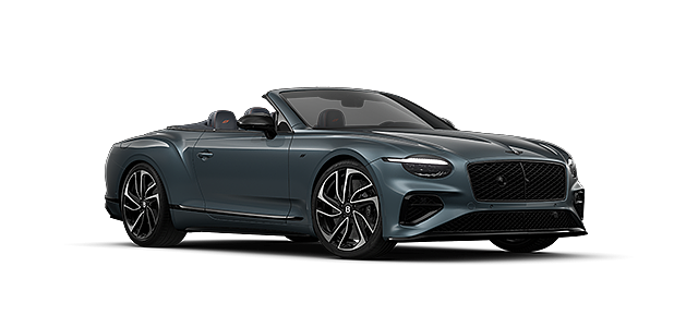 Thomas Exclusive Cars GmbH Bentley Continental GTC S convertible in Thunder blue paint front 3/4