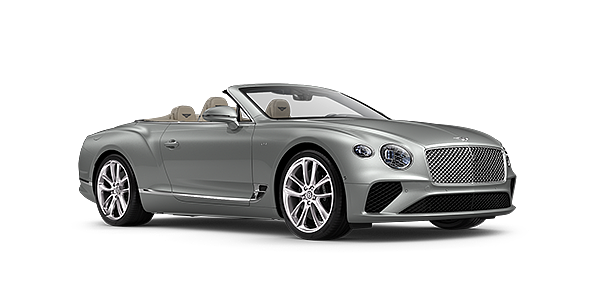 Thomas Exclusive Cars GmbH Bentley GTC convertible in Moonbeam paint front 34