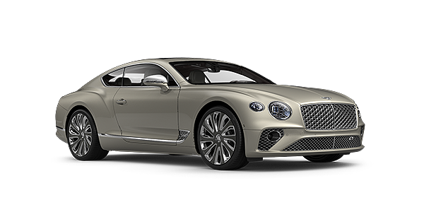 Thomas Exclusive Cars GmbH Bentley GT Mulliner coupe in White Sand paint front 34