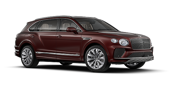 Thomas Exclusive Cars GmbH Bentley Bentayga EWB Azure SUV in Cricket Ball paint and 22" Ten Spoke Polished wheels – front 3/4