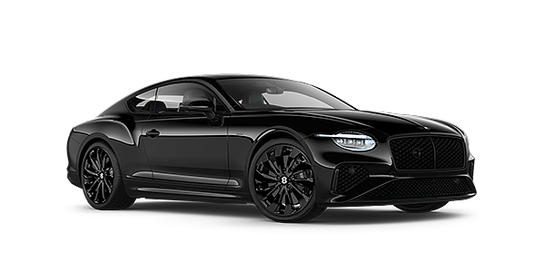 Thomas Exclusive Cars GmbH Bentley Continental GT Black Edition coupe front three quarter in Onyx black paint