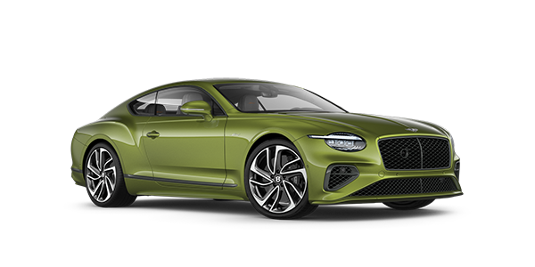 Thomas Exclusive Cars GmbH New Bentley Continental GT Speed coupe in Tourmaline green paint with 22 inch sports wheel