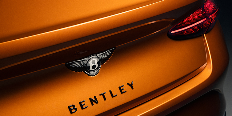 Thomas Exclusive Cars GmbH Bentley Continental GTC Black Edition convertible rear boot detail with Black Bentley Wings badge